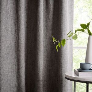 West Elm Crossweave Curtain (Set of 2)
